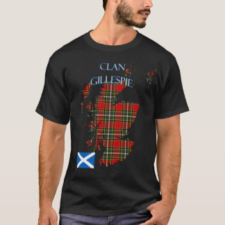 Gillespie Scottish Clan Tartan Schotland T-shirt