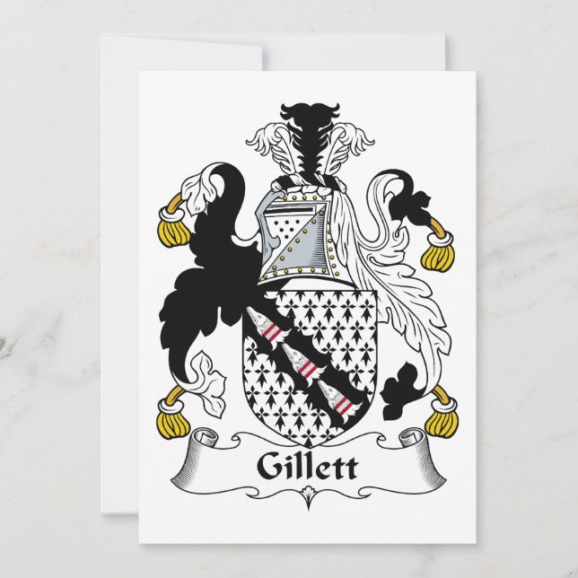 Gillett Family Crest (Voorkant)