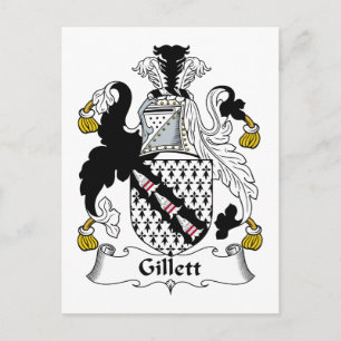 Gillett Family Crest Briefkaart