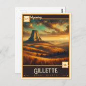 Gillette, Wyoming |  Briefkaart (Voorkant / Achterkant)