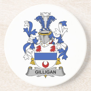Gilligan Family Crest Zandsteen Onderzetter