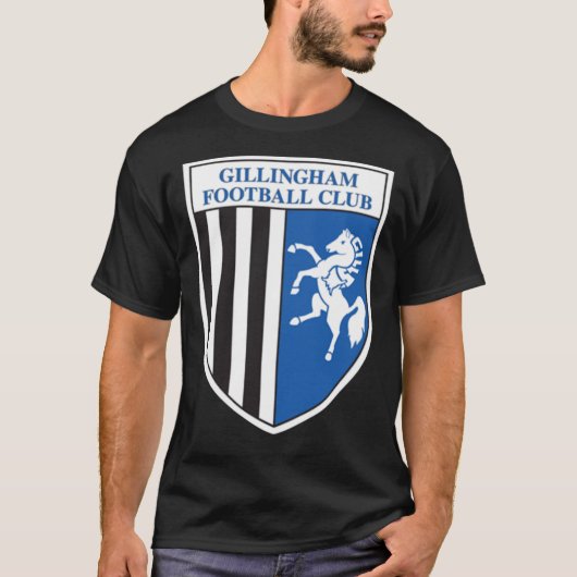 Gillingham FC logo - Stripes Classic T-shirt (Devant)