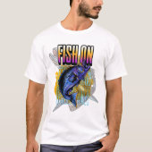 Gillzilla slaat weer toe t-shirt (Voorkant)