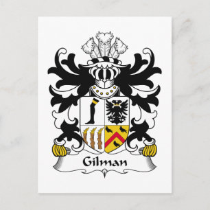 Gilman Family Crest Briefkaart