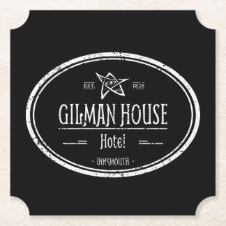 Gilman House Innsmouth Lovecraftian Kartonnen Onderzetters