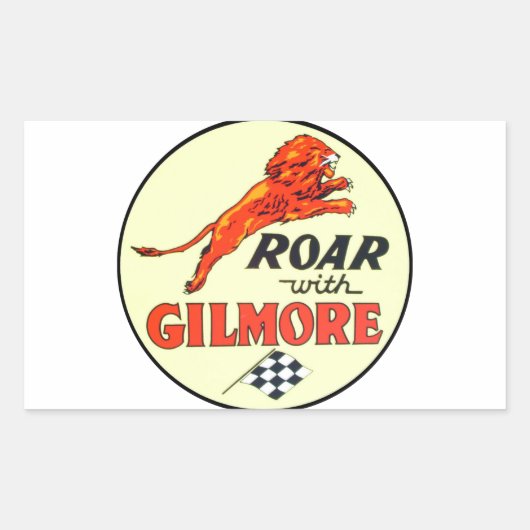  Gilmore benzine Rechthoekige Sticker (Voorkant)