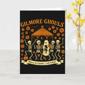 Gilmore Ghouls Waar jij spookt zal ik volgen Hallo Kaart (Gele Bloem)