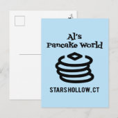 Gilmore Girls | Al's Pancake World Logo Briefkaart (Voorkant / Achterkant)