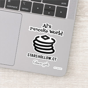 Gilmore Girls Al's Pancake World Logo Sticker