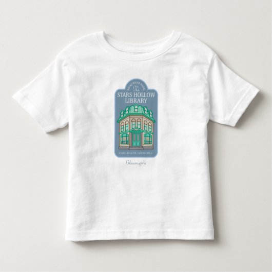 Gilmore Girls | Bibliotheek van Stars Hollow Kinder Shirts (Voorkant)
