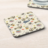 Gilmore Girls Chilton Fall Pattern Bier Onderzetter (Linkerzijde)