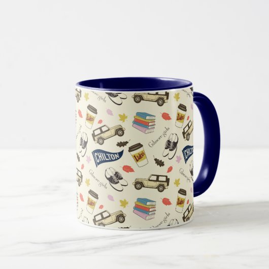 Gilmore Girls Chilton Fall Pattern Mok (Voorkant rechts)