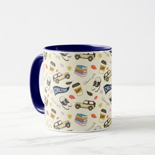 Gilmore Girls Chilton Fall Pattern Mok (Voorkant links)