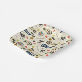 Gilmore Girls Chilton Fall Pattern Papieren Bordje (Gebogen)