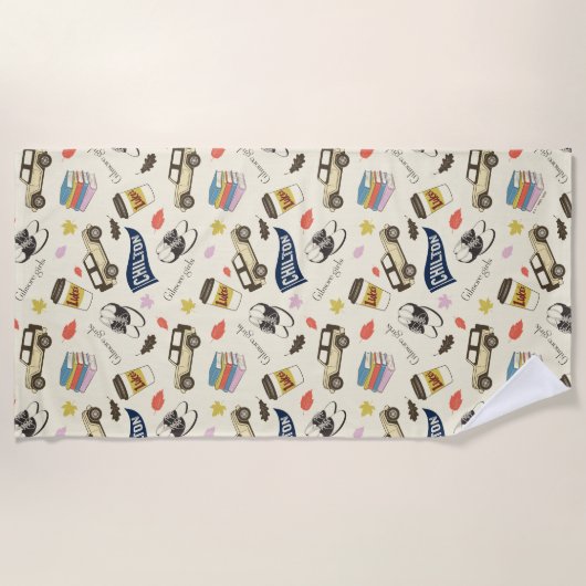 Gilmore Girls Chilton Fall Pattern Strandlaken (Voorkant)