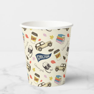 Gilmore Girls Chilton Herfst Patroon Papieren Bekers