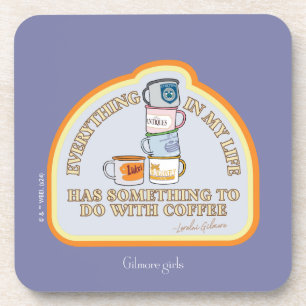 Gilmore Girls Coffee Quote Graphic Bier Onderzetter