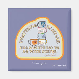 Gilmore Girls Coffee Quote Graphic Magneet