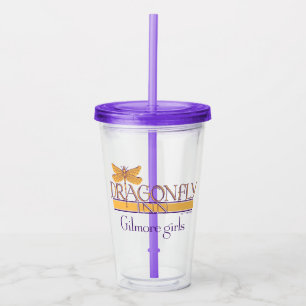 Gilmore Girls Dragonfly Inn Logo Acryl Drinkbeker
