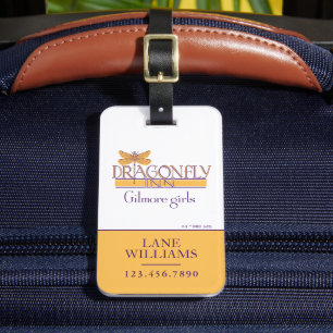 Gilmore Girls Dragonfly Inn Logo Bagagelabel