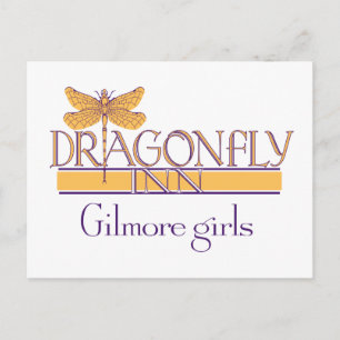 Gilmore Girls   Dragonfly Inn Logo Briefkaart