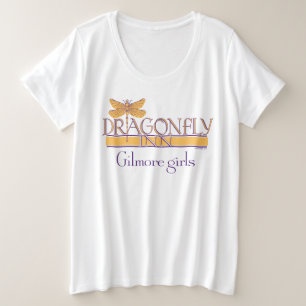 Gilmore Girls Dragonfly Inn Logo Grote Maat T-shirt