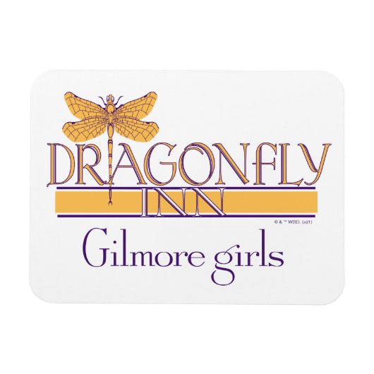 Gilmore Girls | Dragonfly Inn Logo Magneet (Horizontaal)