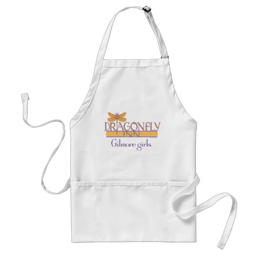 Gilmore Girls | Dragonfly Inn Logo Standaard Schort (Voorkant)