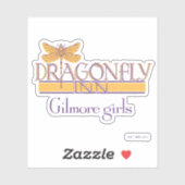 Gilmore Girls | Dragonfly Inn Logo Sticker (Vel)