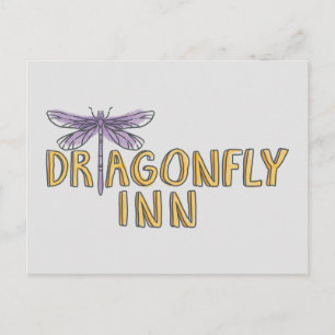 Gilmore Girls   Dragonfly Inn Waterverf Logo Briefkaart