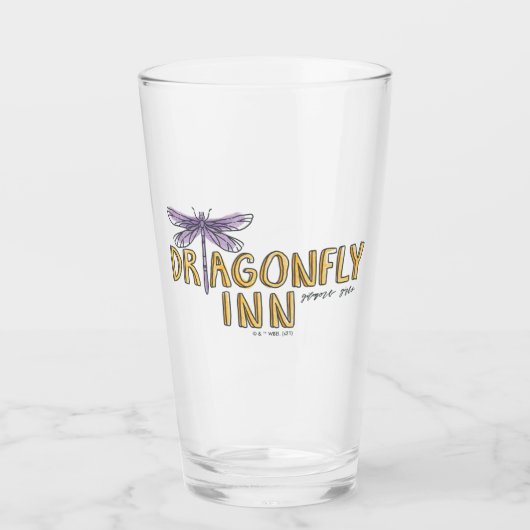 Gilmore Girls | Dragonfly Inn Waterverf Logo Glas (Voorkant)