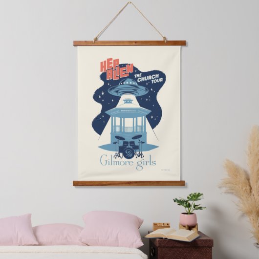 Gilmore Girls Hep Alien Church Tour Hangend Wandkleed (Slaapkamer)