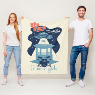 Gilmore Girls Hep Alien Kerk Tour Fleece Deken