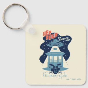 Gilmore Girls Hep Alien Kerk Tour Sleutelhanger