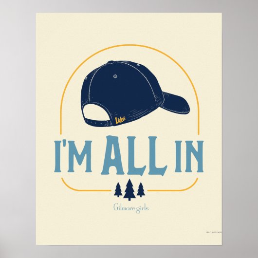 Gilmore Girls I’m All In Luke’s Hat Poster (Voorkant)