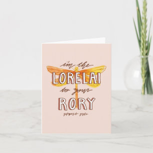 Gilmore Girls Ik ben de Lorelai aan je roer Notitiekaartje