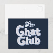 Gilmore Girls | Le Chat Club Briefkaart (Voorkant / Achterkant)