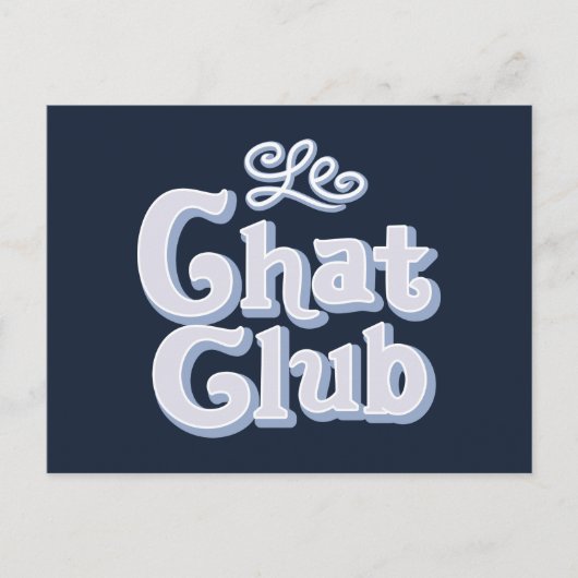 Gilmore Girls | Le Chat Club Briefkaart (Voorkant)