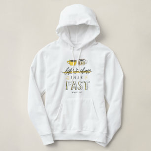 Gilmore Girls Life's Short Talk Fast - Koffie Hoodie