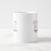 Gilmore Girls Lorelai Chilton Outfit Design Extra Grote Beker (Voorkant)