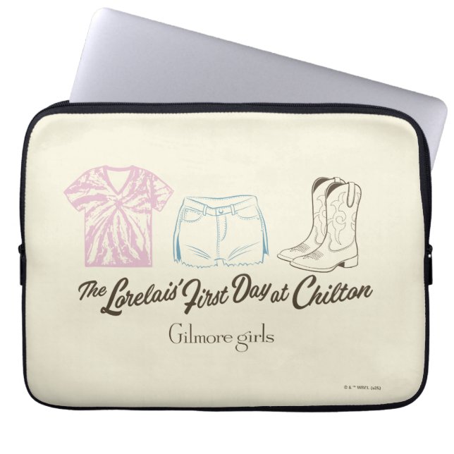 Gilmore Girls Lorelai Chilton Outfit Design Laptop Sleeve (Voorkant)