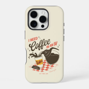 Gilmore Girls Luke's Coffee IV citaat iPhone 16 Pro Hoesje