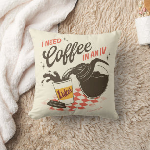 Gilmore Girls Luke's Coffee IV Citaat Kussen