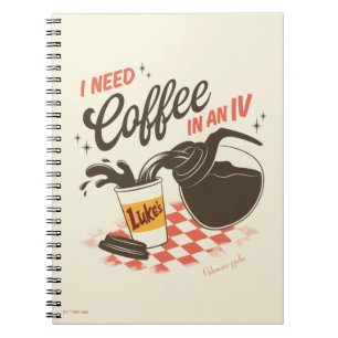 Gilmore Girls Luke's Coffee IV citaat Notitieboek