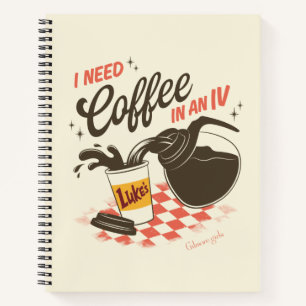 Gilmore Girls Luke's Coffee IV citaat Notitieboek