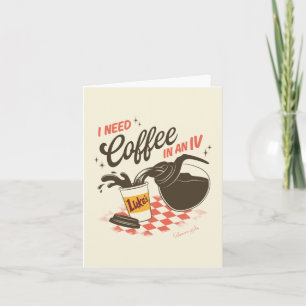 Gilmore Girls Luke's Coffee IV Citaat Notitiekaartje