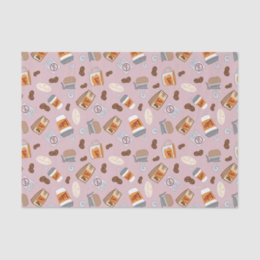 Gilmore Girls | Luke's Diner Coffee Pattern Tissuepapier (Voorkant)