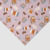 Gilmore Girls | Luke's Diner Coffee Pattern Tissuepapier (Detail)