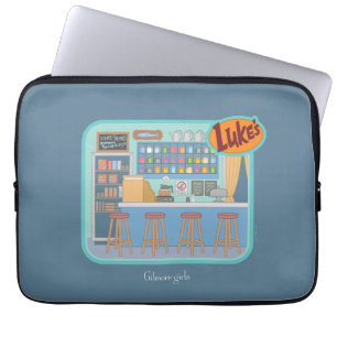 Gilmore Girls Luke's Diner Graphic Laptop Sleeve