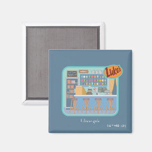 Gilmore Girls Luke's Diner Graphic Magneet